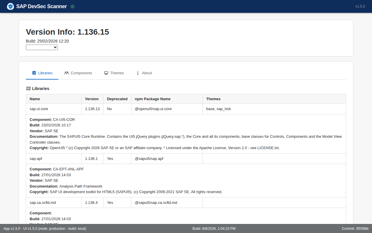 ui5-version